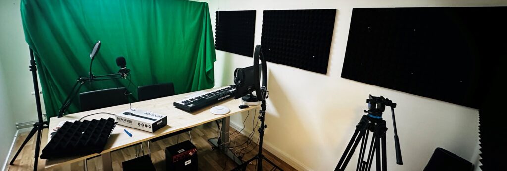 Beh&ouml;ver du en studio f&ouml;r att spela in din podd?