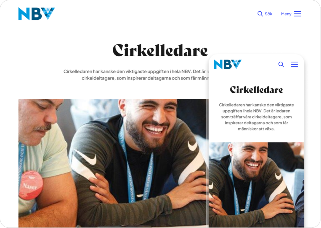 NBV lanserar ny hemsida